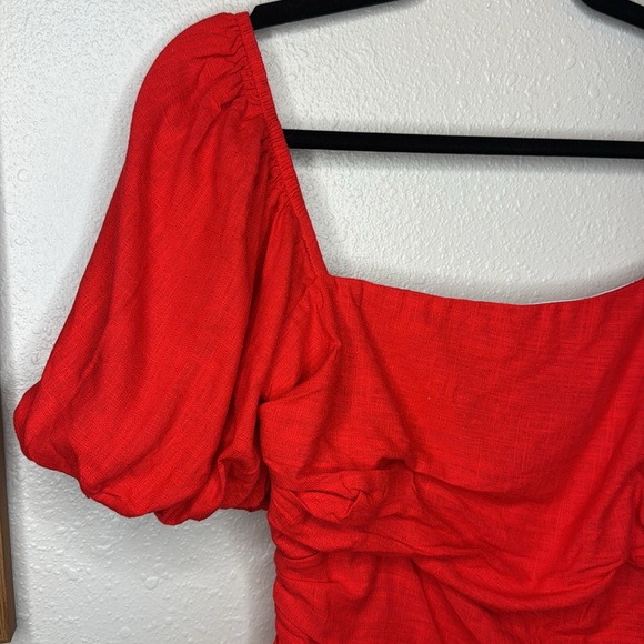 NWT Hello Molly Vibrant Red Mini Dress Pretty Pals - size US 6‎ / medium - Picture 7 of 16